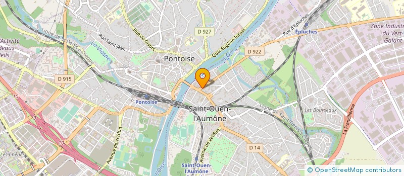 localisation de l'entreprise OLD BARBER à SAINT-OUEN-L'AUMONE