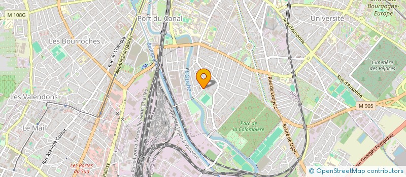 localisation de l'entreprise OLD JIM'S PROD  DIJON