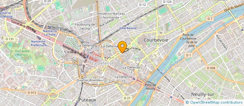 localisation de l'entreprise OLD KING BIDCO S.P.E.C.  COURBEVOIE