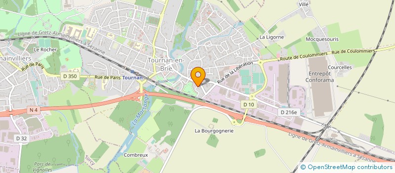 localisation de l'entreprise OLD ROCK AND RHYTHM  TOURNAN-EN-BRIE