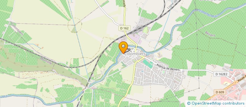 localisation de l'entreprise OLD SCHOOL à COLOMBIERS
