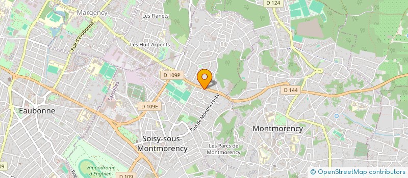 localisation de l'entreprise OLD SCHOOL SECURITE à SOISY-SOUS-MONTMORENCY