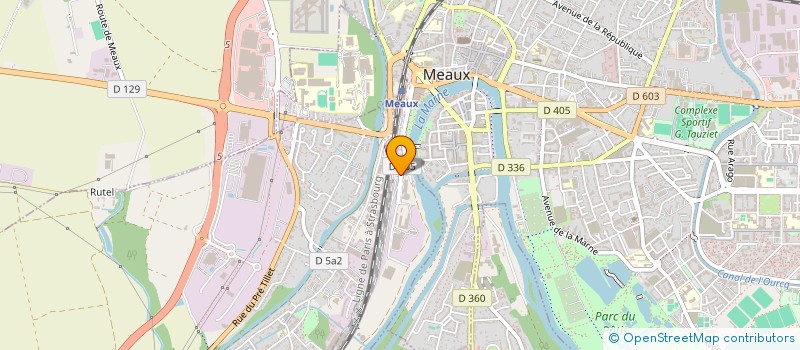 localisation de l'entreprise OLD SHOP 77  VILLENOY