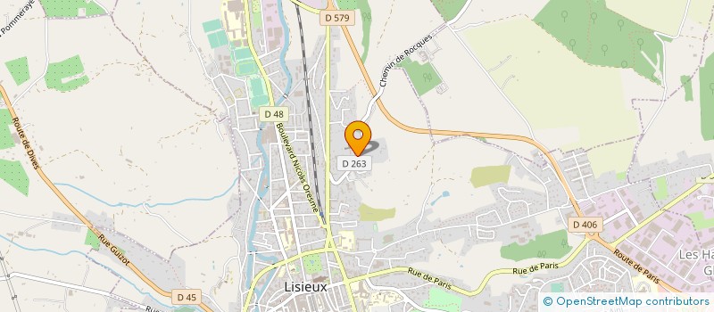 localisation de l'entreprise OLD SPEED KLUB BY GIBOCOX à LISIEUX