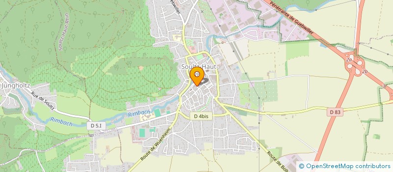 localisation de l'entreprise OLD TIME BARBER SHOP  SOULTZ-HAUT-RHIN