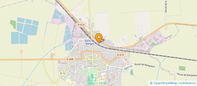 localisation de l'entreprise OLD TIME CAR  NANGIS