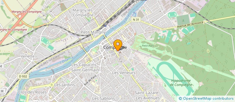 localisation de l'entreprise OLD60 à COMPIEGNE