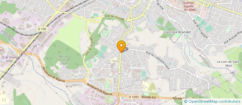 localisation de l'entreprise OLDACLAN CONCEPT SARL à ANGOULEME