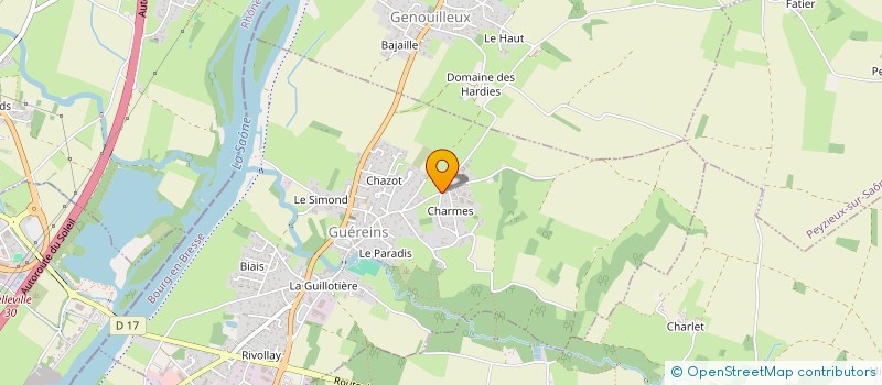 localisation de l'entreprise OLDAFHI  GUEREINS