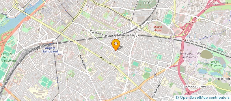 localisation de l'entreprise OLDAVANT : AMICALE DES ANCIENS MEMBRES DE L'OLDA à ANGERS