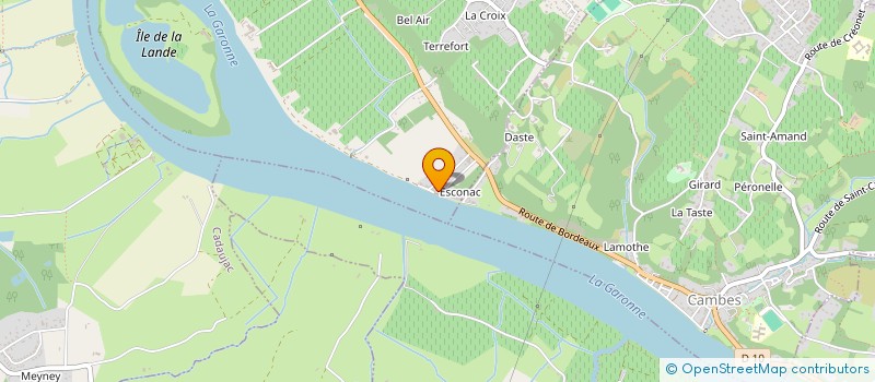 localisation de l'entreprise OLDB  QUINSAC