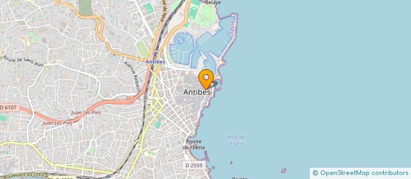 localisation de l'entreprise OLDF BRASSERIE L'AUBERNON à ANTIBES