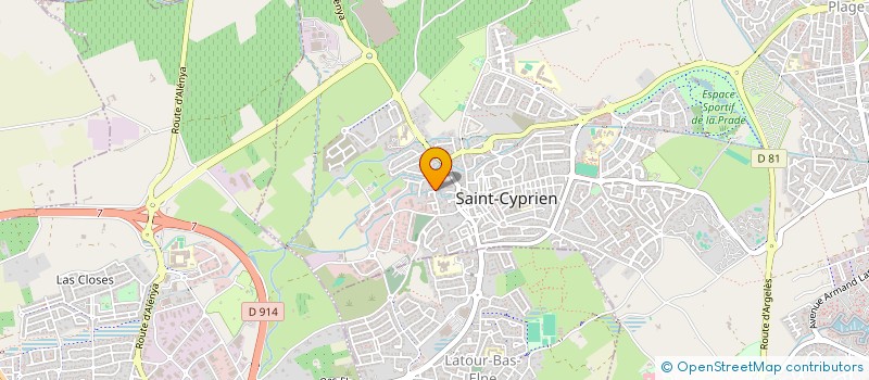 localisation de l'entreprise OLDIMA IMMO  SAINT-CYPRIEN