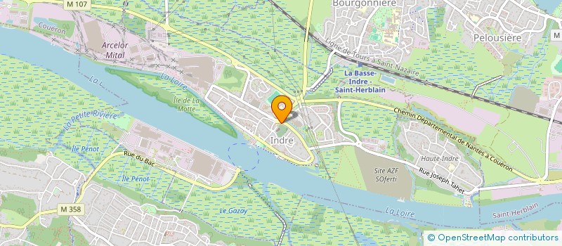 localisation de l'entreprise OLDIN  INDRE