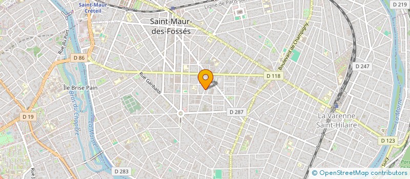 localisation de l'entreprise OLDINGO à SAINT-MAUR-DES-FOSSES