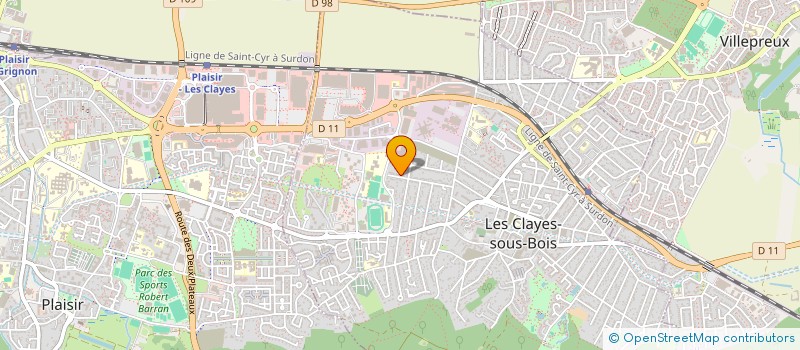 localisation de l'entreprise OLDIT  LES CLAYES-SOUS-BOIS