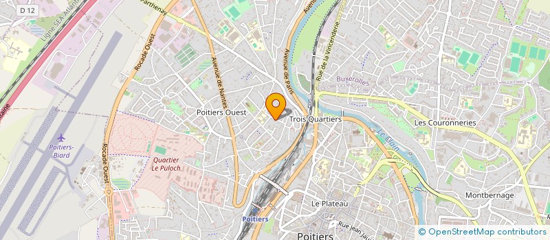 localisation de l'entreprise OLDRUMS  POITIERS