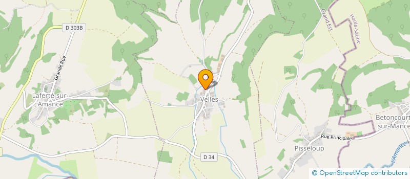 localisation de l'entreprise OLE INVEST à VELLES