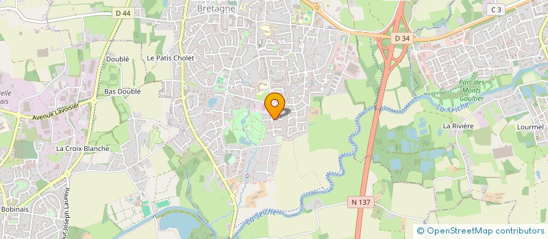 localisation de l'entreprise OLE OL  CHARTRES-DE-BRETAGNE