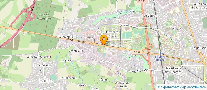 localisation de l'entreprise OLEA à LE MANS