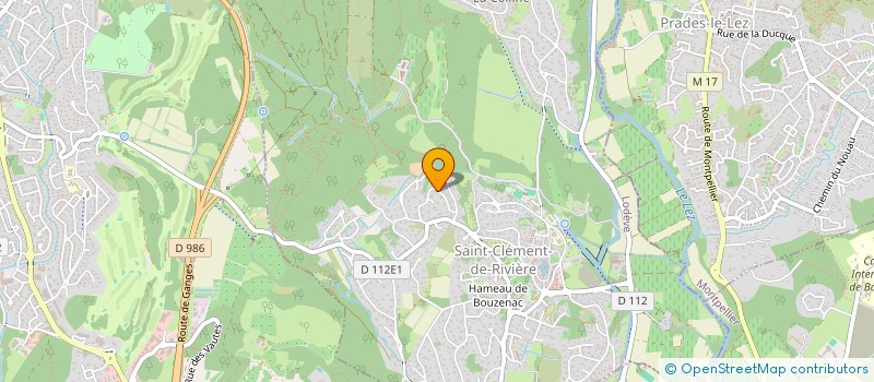 localisation de l'entreprise OLEA  SAINT-CLEMENT-DE-RIVIERE