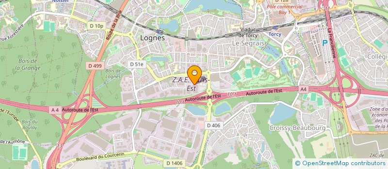 localisation de l'entreprise OLEA à LOGNES
