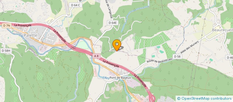 localisation de l'entreprise OLEA  LE THOLONET