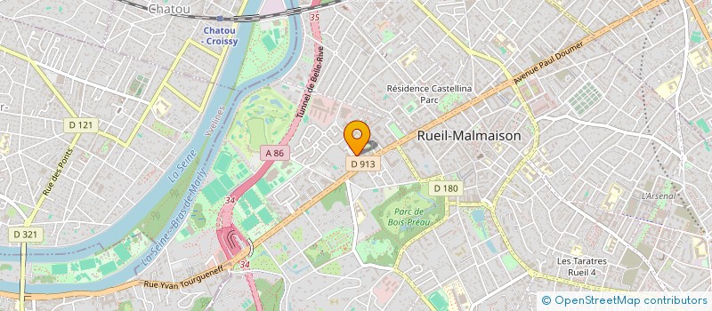 localisation de l'entreprise OLEA à RUEIL-MALMAISON