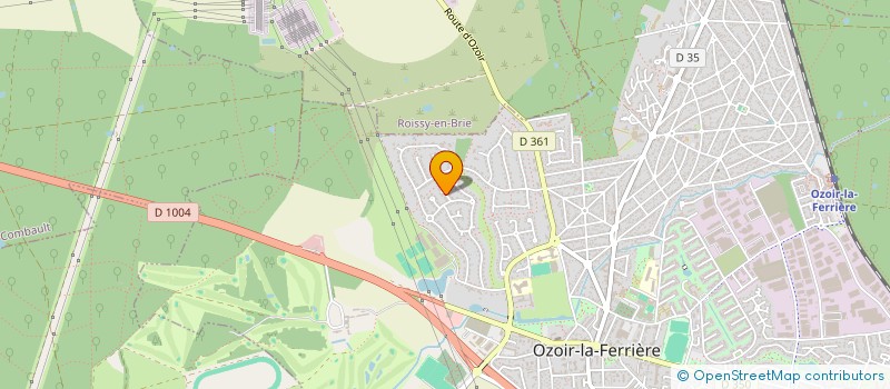 localisation de l'entreprise OLEA  OZOIR-LA-FERRIERE