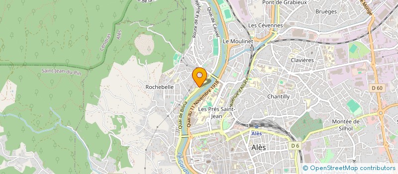 localisation de l'entreprise OLEA HABITAT, SOCIETE DE COORDINATION à ALES