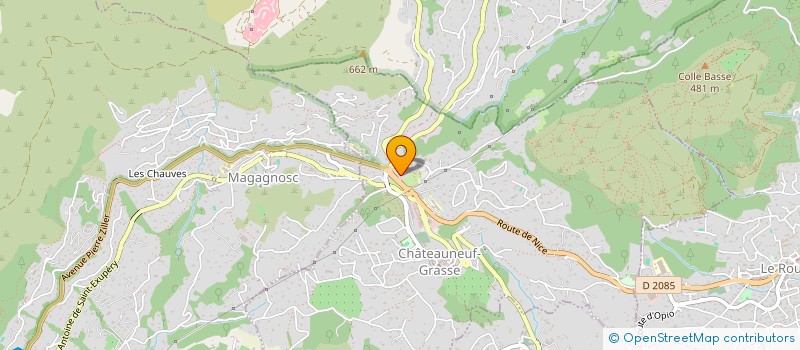 localisation de l'entreprise OLEA IMMOBILIER  CHATEAUNEUF-GRASSE