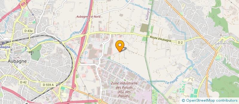 localisation de l'entreprise OLEA PATRIMOINE  AUBAGNE