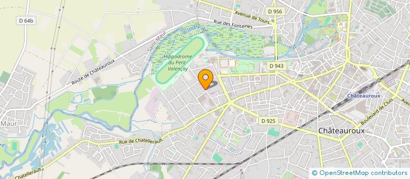 localisation de l'entreprise OLEA TECH à CHATEAUROUX