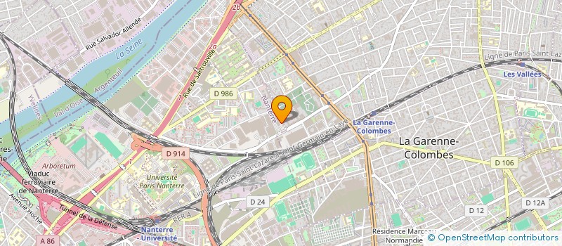 localisation de l'entreprise OLEADER SERVICES  GENNEVILLIERS