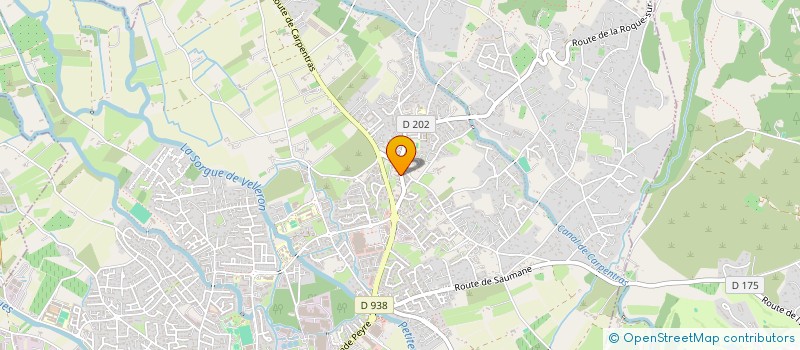 localisation de l'entreprise OLEAS à L'ISLE-SUR-LA-SORGUE