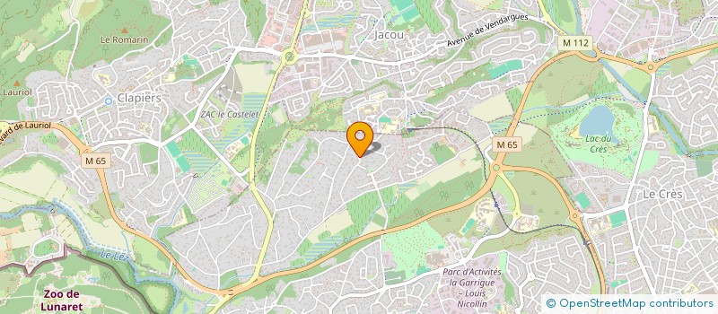 localisation de l'entreprise OLEASTER  CASTELNAU-LE-LEZ