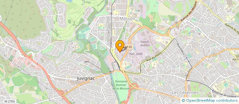 localisation de l'entreprise OLEATIS à MONTPELLIER