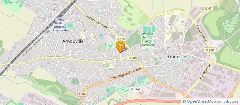 localisation de l'entreprise OLEBGLOW CHARITY à GONESSE