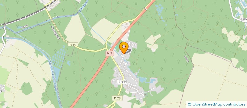 localisation de l'entreprise OLED à URCEL