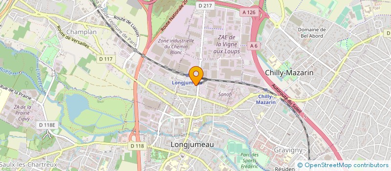 localisation de l'entreprise OLED  PARIS