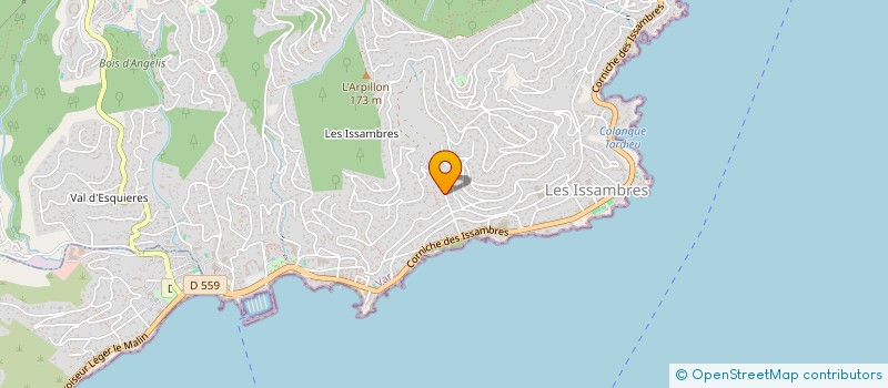 localisation de l'entreprise OLEDH à ROQUEBRUNE-SUR-ARGENS