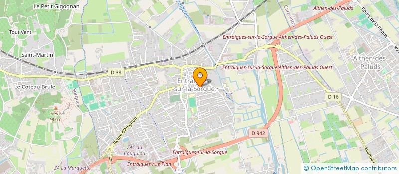 localisation de l'entreprise OLEG IMMO  SORGUES