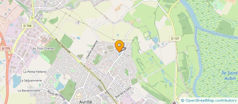 localisation de l'entreprise OLEGO à AVRILLE