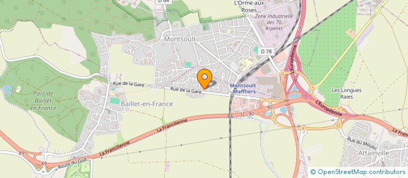 localisation de l'entreprise OLEJOBS  BAILLET-EN-FRANCE