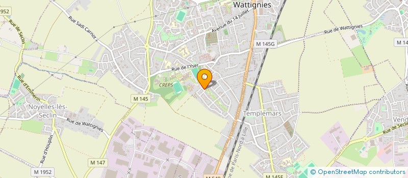 localisation de l'entreprise OLEM IMMO  WATTIGNIES