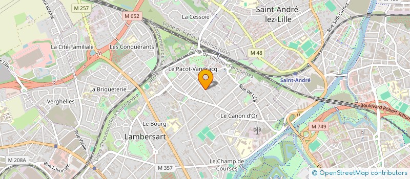 localisation de l'entreprise OLEMENT à LAMBERSART
