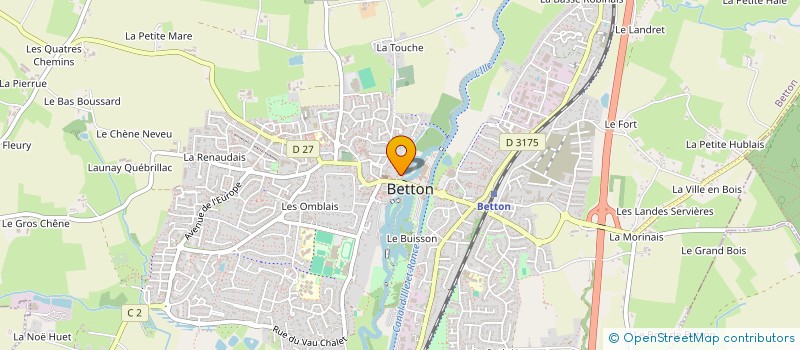 localisation de l'entreprise OLEN IMMOBILIER  BETTON