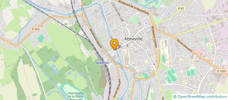 localisation de l'entreprise OLENDAROUXOLEN 2 à ABBEVILLE