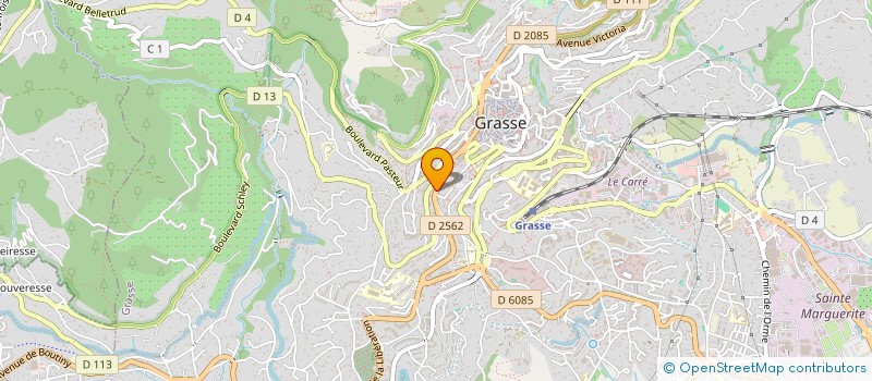 localisation de l'entreprise OLENTIA à GRASSE
