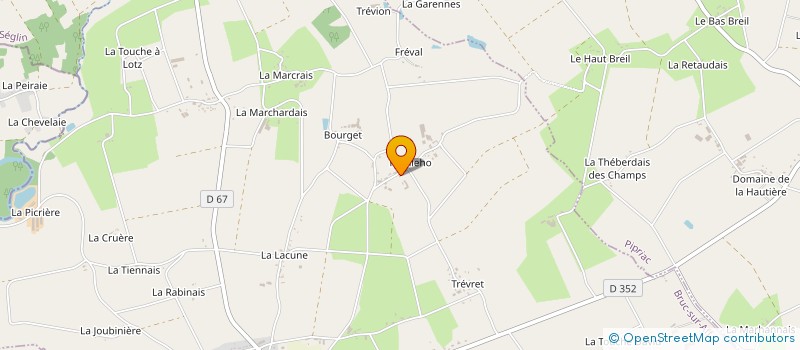 localisation de l'entreprise OLEO BREIZH  BRUC-SUR-AFF